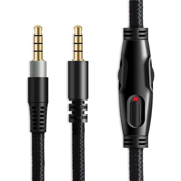 Replacement Audio Aux Cable for HyperX Cloud Alpha and Cloud Mix Gaming headsets - Picture 1 of 8